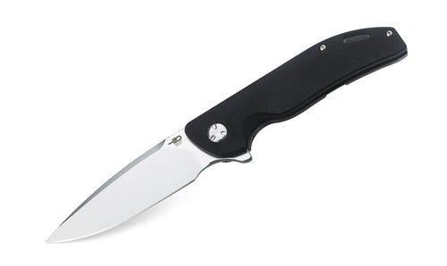 Bestech Bison BT1904B-1 D2 Blade Titanium and G10 Handle Frame Lock Folding Knife
