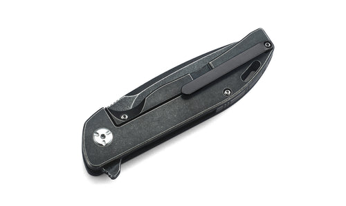 Bestech Bison BT1904B-2 D2 Blade Titanium and G10 Handle Frame Lock Folding Knife
