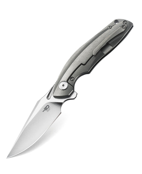 Bestech Ghost BT1905A-L CPM-S35VN Blade Tianium Handle Frame Lock Folding Knife