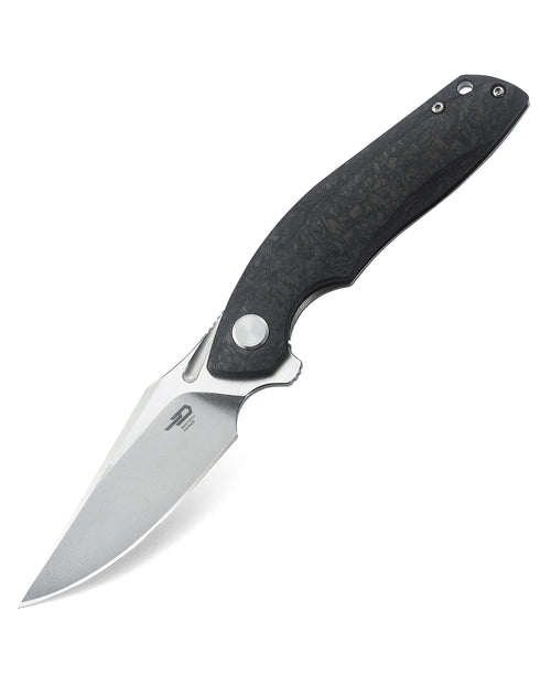 Bestech Ghost BT1905C-1 CPM-S35VN Blade Carbon Fiber+Titanium Handle Frame Lock Folding Knife