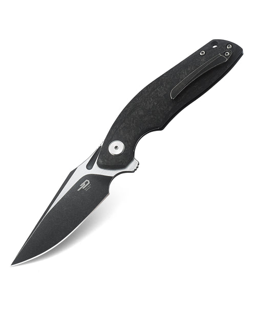 Bestech Ghost BT1905D-L CPM-S35VN Blade Carbon Fiber Handle Frame Lock Folding Knife
