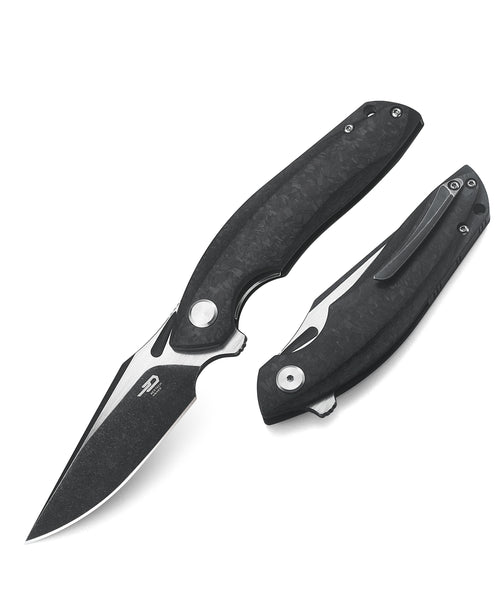 Bestech Ghost BT1905D CPM-S35VN Blade Carbon Fiber Handle Frame Lock Folding Knife