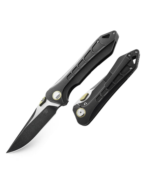 Bestech Supersonic BT1908A CPM-S35VN Blade Titanium Handle Frame Lock Folding Knife