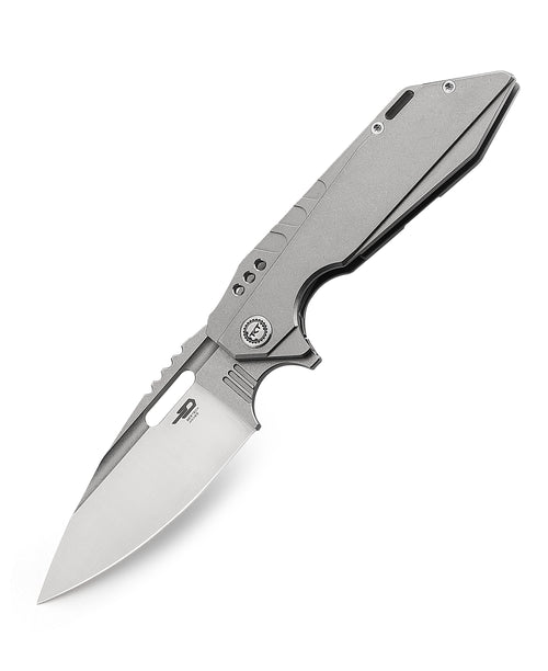 Bestech Shodan BT1910A CPM-S35VN Blade Titanium Handle Frame Lock Folding Knife