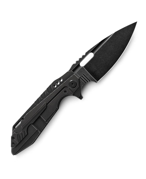 Bestech Shodan BT1910D CPM-S35VN Blade Titanium+Carbon fiber Handle Frame Lock Folding Knife