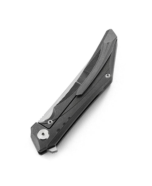 Bestech Kamoza BT1911A M390 Blade Titanium Handle Frame Lock Folding Knife