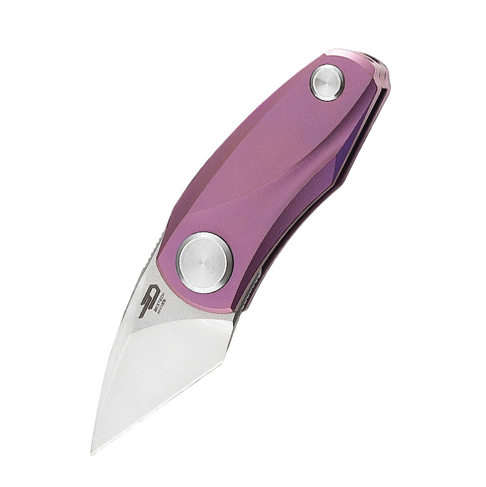 Bestech Tulip BT1912C M390 Blade Titanium Handle Double Detent Lock Folding Knife