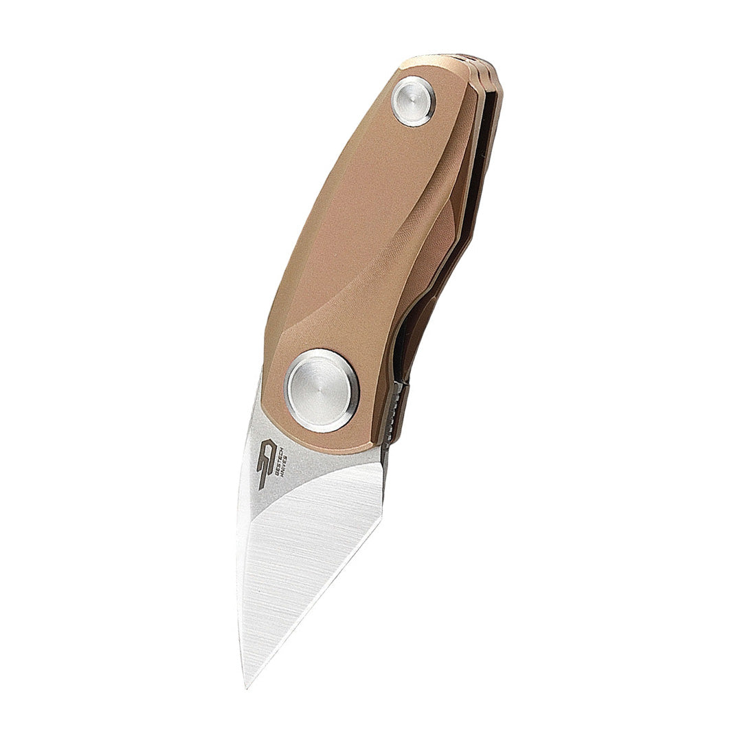 Bestech Tulip BT1912D M390 Blade Titanium Handle Double Detent Lock Folding Knife