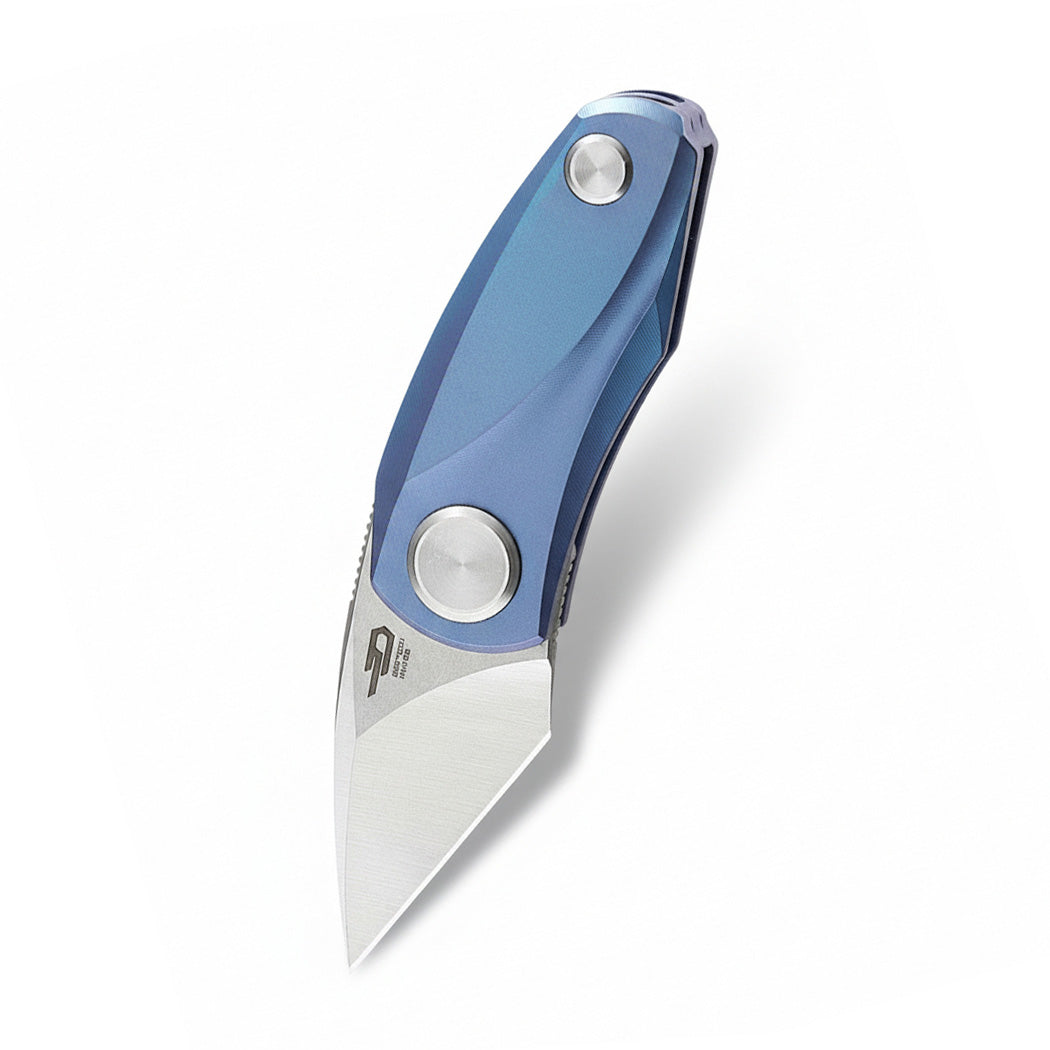 Bestech Tulip BT1913B M390 Blade Titanium Handle Frame Lock Folding Knife
