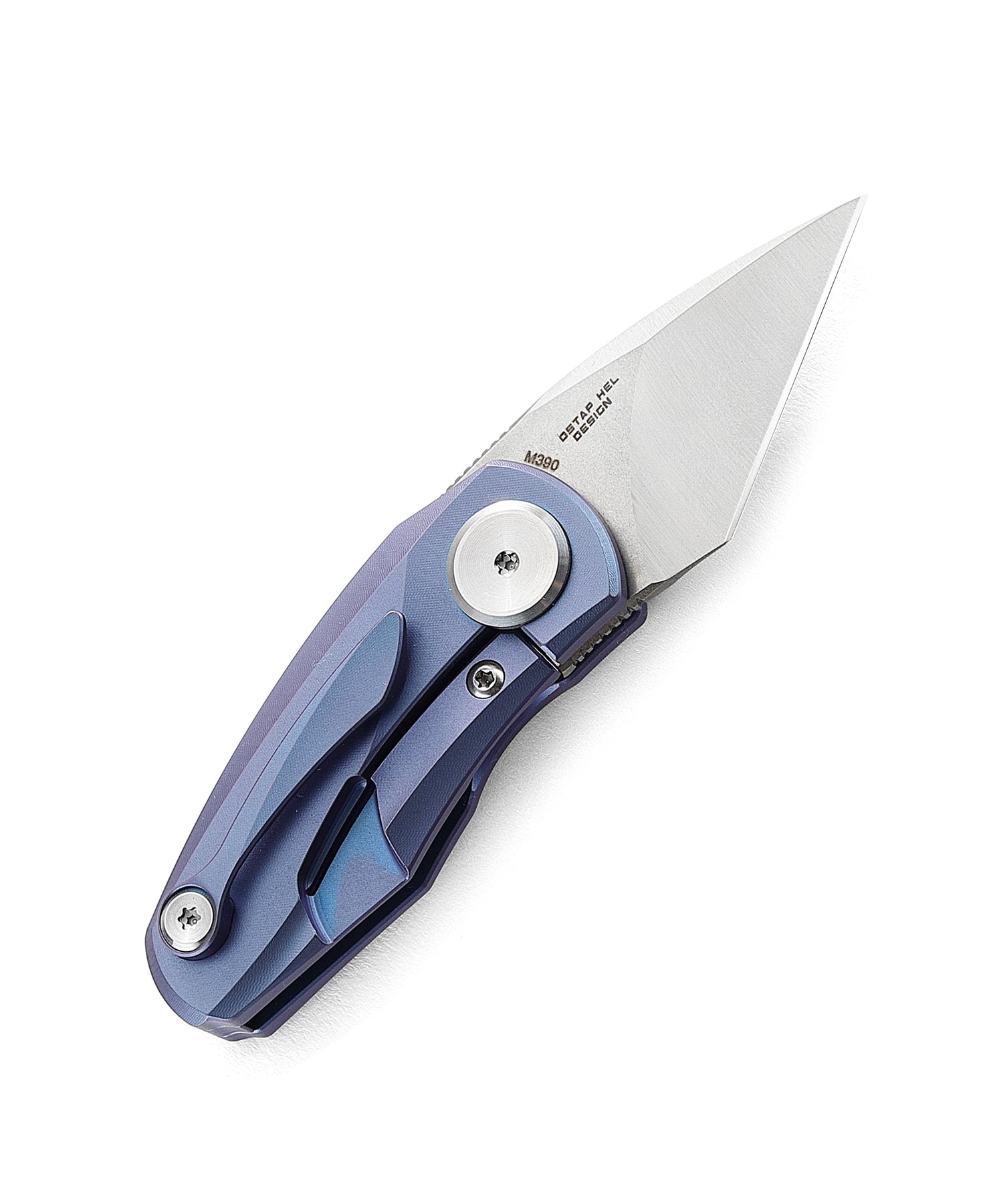 Bestech Tulip BT1913B M390 Blade Titanium Handle Frame Lock Folding Knife