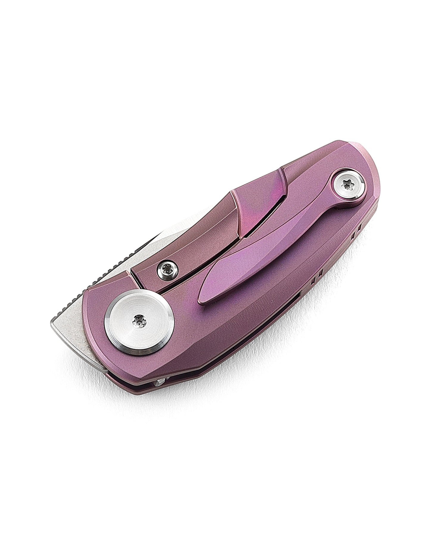Bestech Tulip BT1913C M390 Blade Titanium Handle Frame Lock Folding Knife