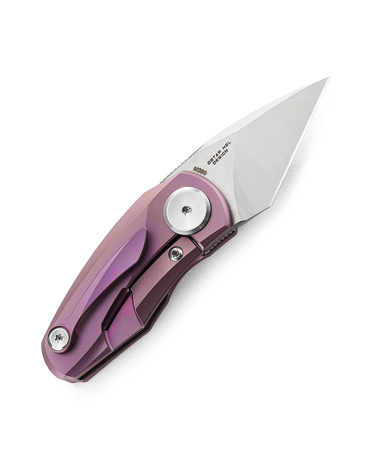 Bestech Tulip BT1913C M390 Blade Titanium Handle Frame Lock Folding Knife