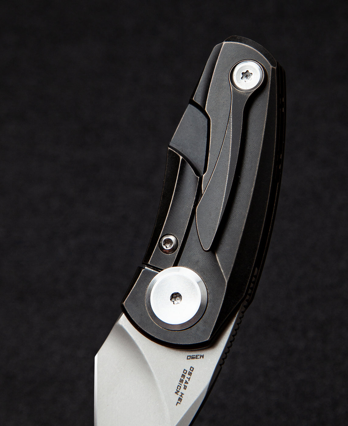 Bestech Tulip BT1913E M390 Blade Titanium Handle Frame Lock Folding Knife
