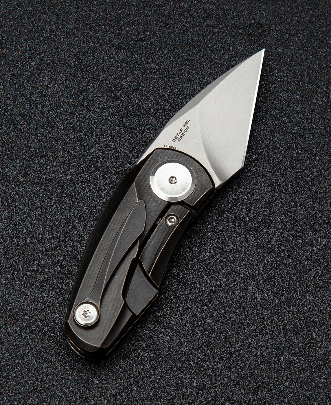 Bestech Tulip BT1913E M390 Blade Titanium Handle Frame Lock Folding Knife