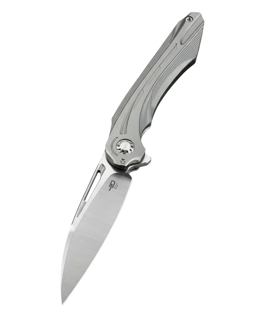 Bestech Wibra BT2001A M390 Blade Titanium Handle Frame Lock Folding Knife