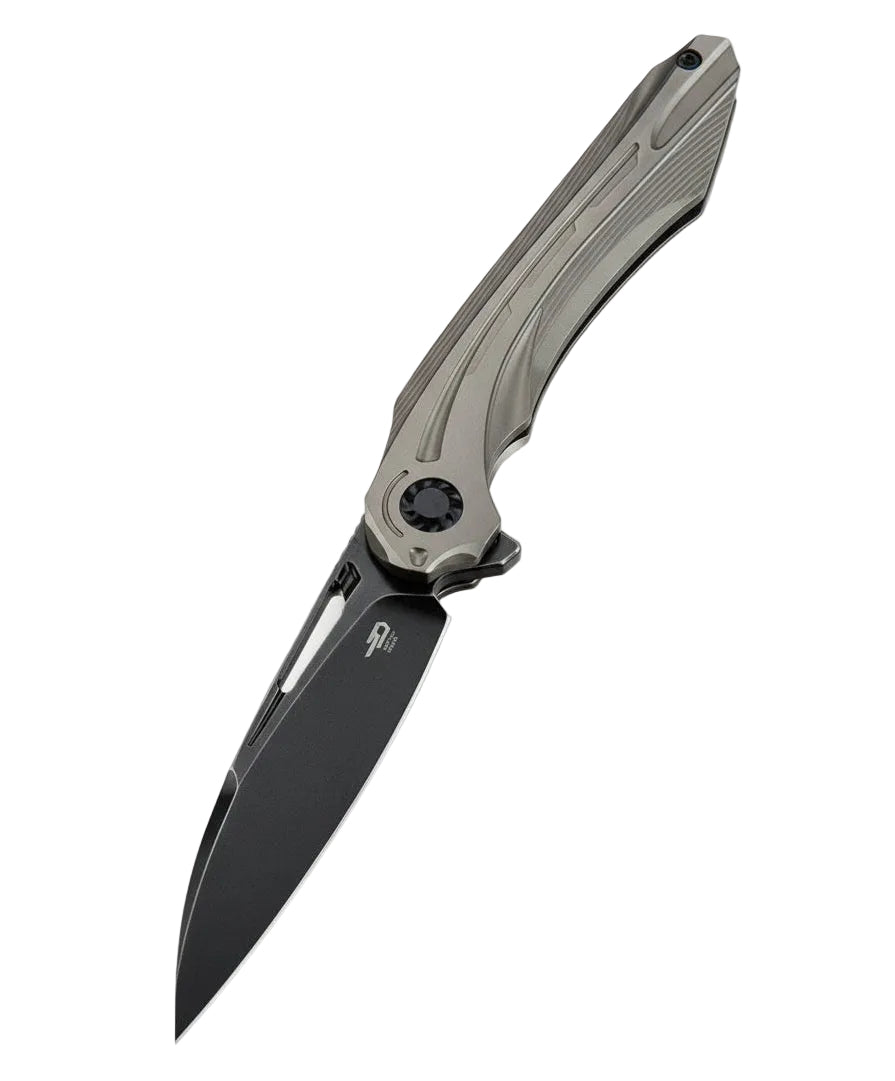 Bestech Wibra BT2001E M390 Blade Titanium Handle Frame Lock Folding Knife