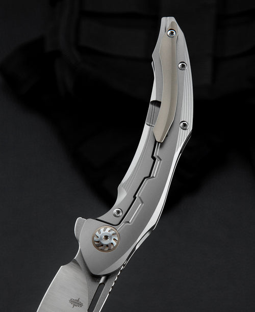 Bestech Marukka BT2002A M390 Blade Titanium Handle Frame Lock Folding Knife