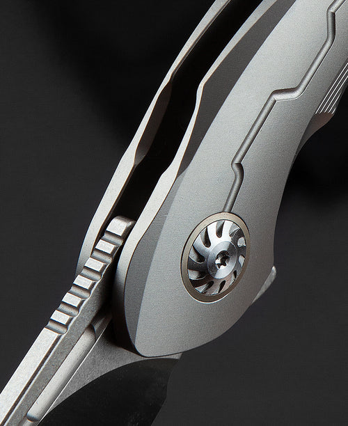 Bestech Marukka BT2002A M390 Blade Titanium Handle Frame Lock Folding Knife