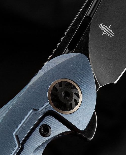 Bestech Marukka BT2002B M390 Blade Titanium Handle Frame Lock Folding Knife