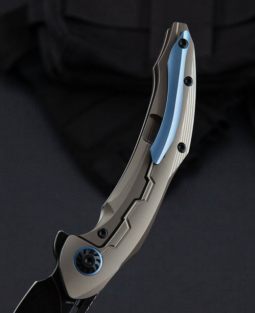 Bestech Marukka BT2002C M390 Blade Titanium Handle Frame Lock Folding Knife
