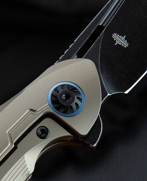 Bestech Marukka BT2002C M390 Blade Titanium Handle Frame Lock Folding Knife