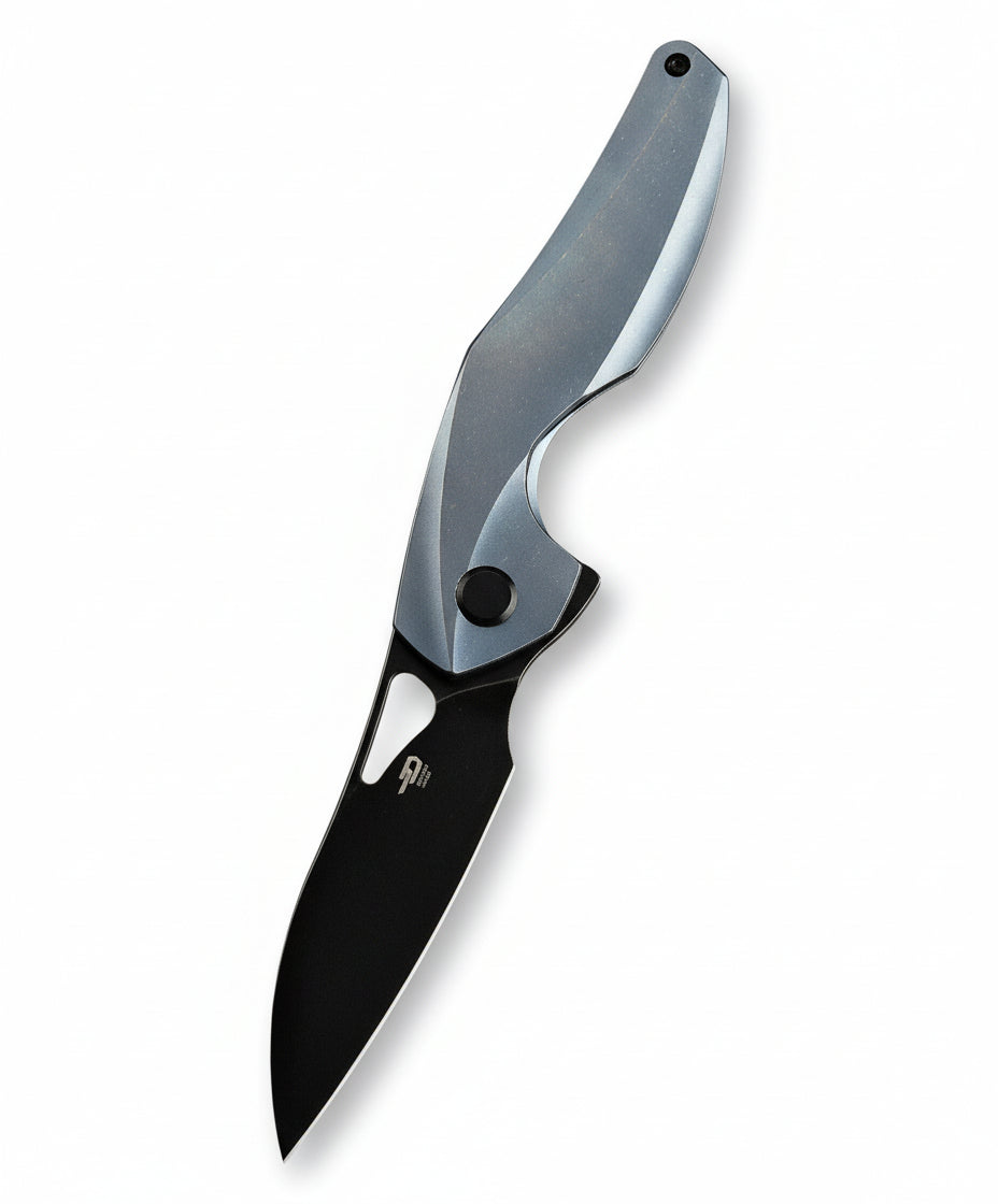 Bestech The Reticulan (Medium) BT2003B CPM-S35VN Blade Titanium Handle Frame Lock Folding Knife