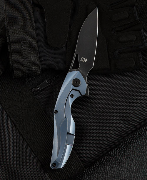 Bestech The Reticulan (Medium) BT2003B CPM-S35VN Blade Titanium Handle Frame Lock Folding Knife