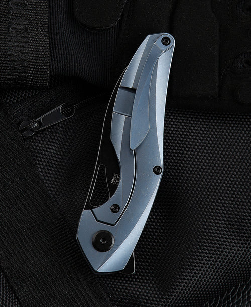 Bestech The Reticulan (Medium) BT2003B CPM-S35VN Blade Titanium Handle Frame Lock Folding Knife