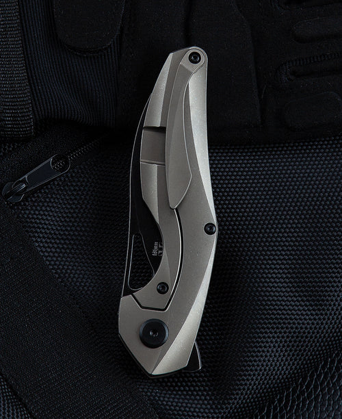 Bestech The Reticulan (Medium) BT2003C CPM-S35VN Blade Titanium Handle Frame Lock Folding Knife