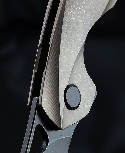 Bestech The Reticulan (Medium) BT2003C CPM-S35VN Blade Titanium Handle Frame Lock Folding Knife