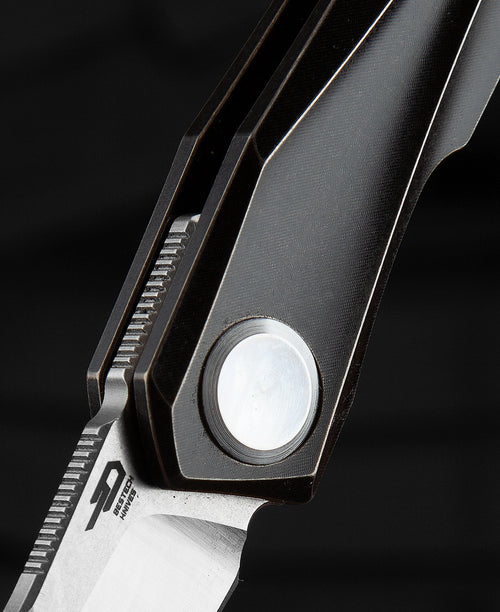 Bestech IVY BT2004A CPM-S35VN Blade Titanium Handle Frame Lock Folding Knife