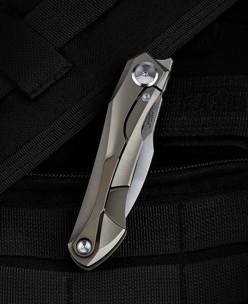 Bestech IVY BT2004B CPM-S35VN Blade Titanium Handle Frame Lock Folding Knife