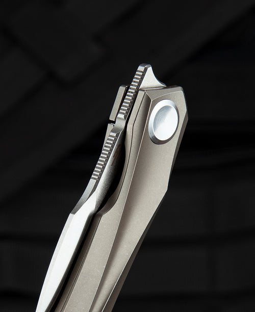 Bestech IVY BT2004B CPM-S35VN Blade Titanium Handle Frame Lock Folding Knife