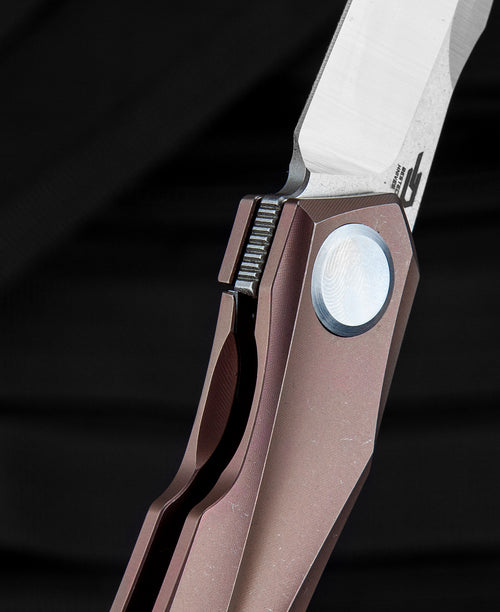 Bestech IVY BT2004C CPM-S35VN Blade Titanium Handle Frame Lock Folding Knife