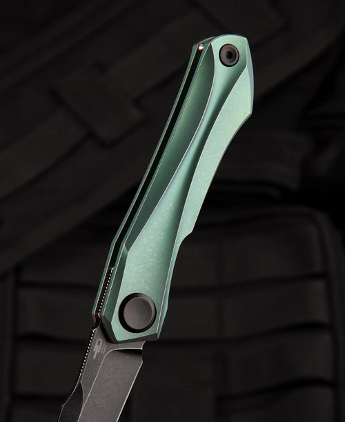Bestech IVY BT2004E CPM-S35VN Blade Titanium Handle Frame Lock Folding Knife