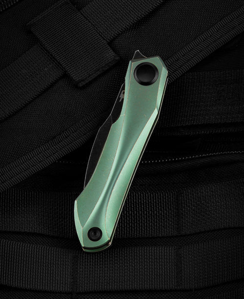 Bestech IVY BT2004E CPM-S35VN Blade Titanium Handle Frame Lock Folding Knife