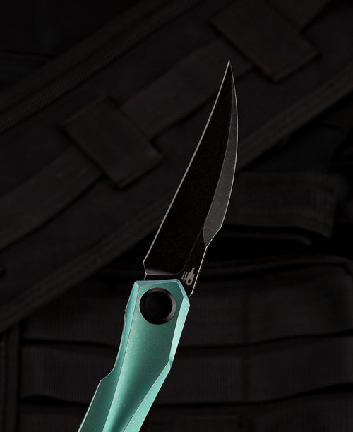 Bestech IVY BT2004E CPM-S35VN Blade Titanium Handle Frame Lock Folding Knife