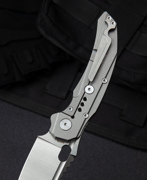 Bestech Exploit BT2005A CPM-S35VN Blade Titanium Handle Frame Lock Folding Knife