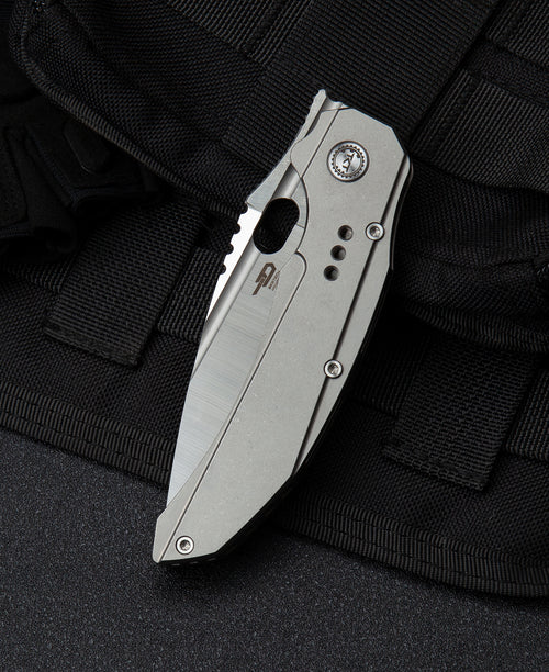 Bestech Exploit BT2005A CPM-S35VN Blade Titanium Handle Frame Lock Folding Knife