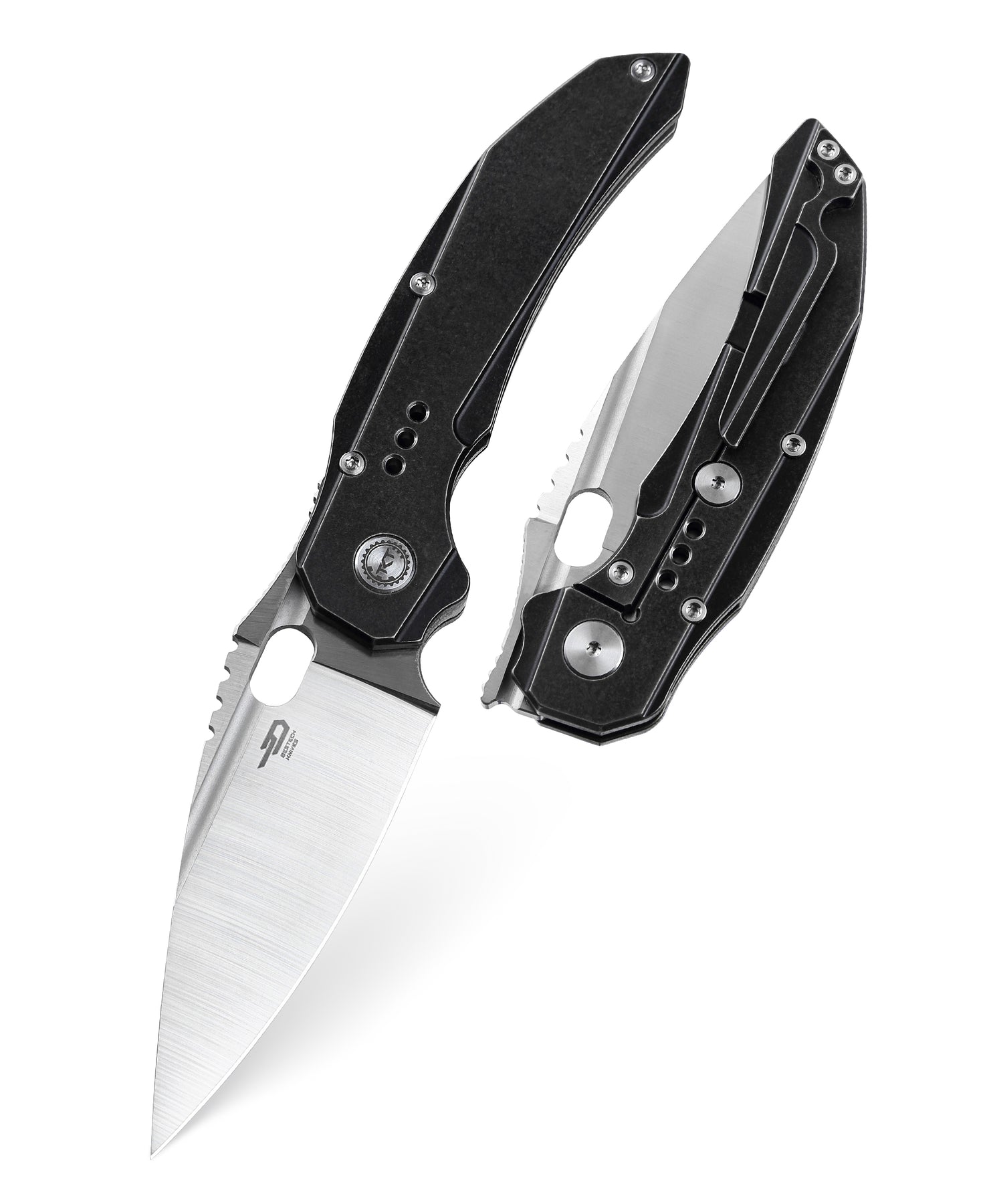 Bestech Exploit BT2005B CPM-S35VN Blade Titanium Handle Frame Lock Folding Knife