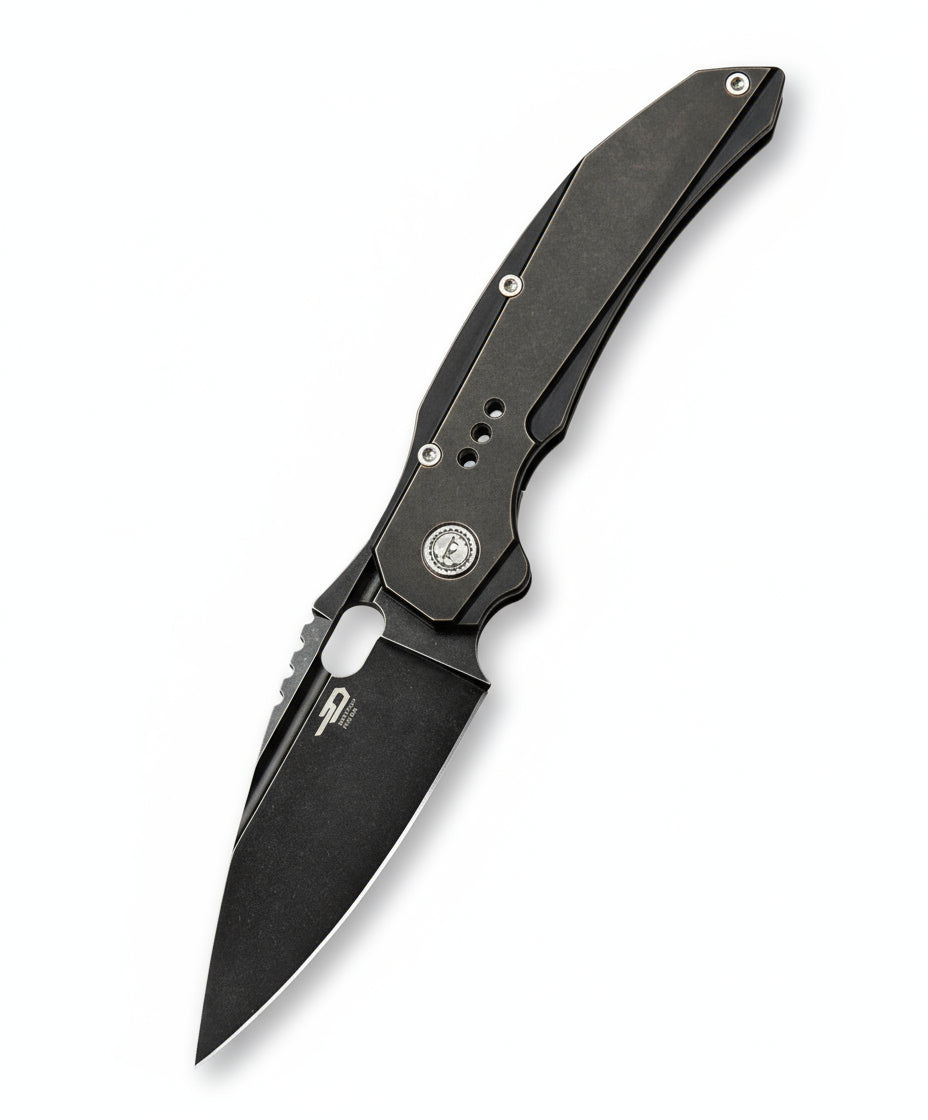 Bestech Exploit BT2005C CPM-S35VN Blade Titanium Handle Frame Lock Folding Knife