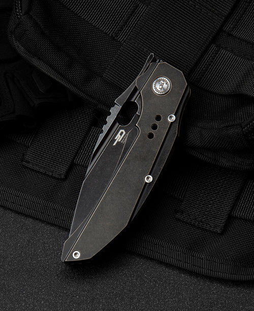 Bestech Exploit BT2005C CPM-S35VN Blade Titanium Handle Frame Lock Folding Knife