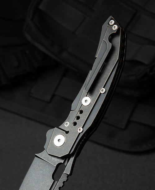 Bestech Exploit BT2005C CPM-S35VN Blade Titanium Handle Frame Lock Folding Knife