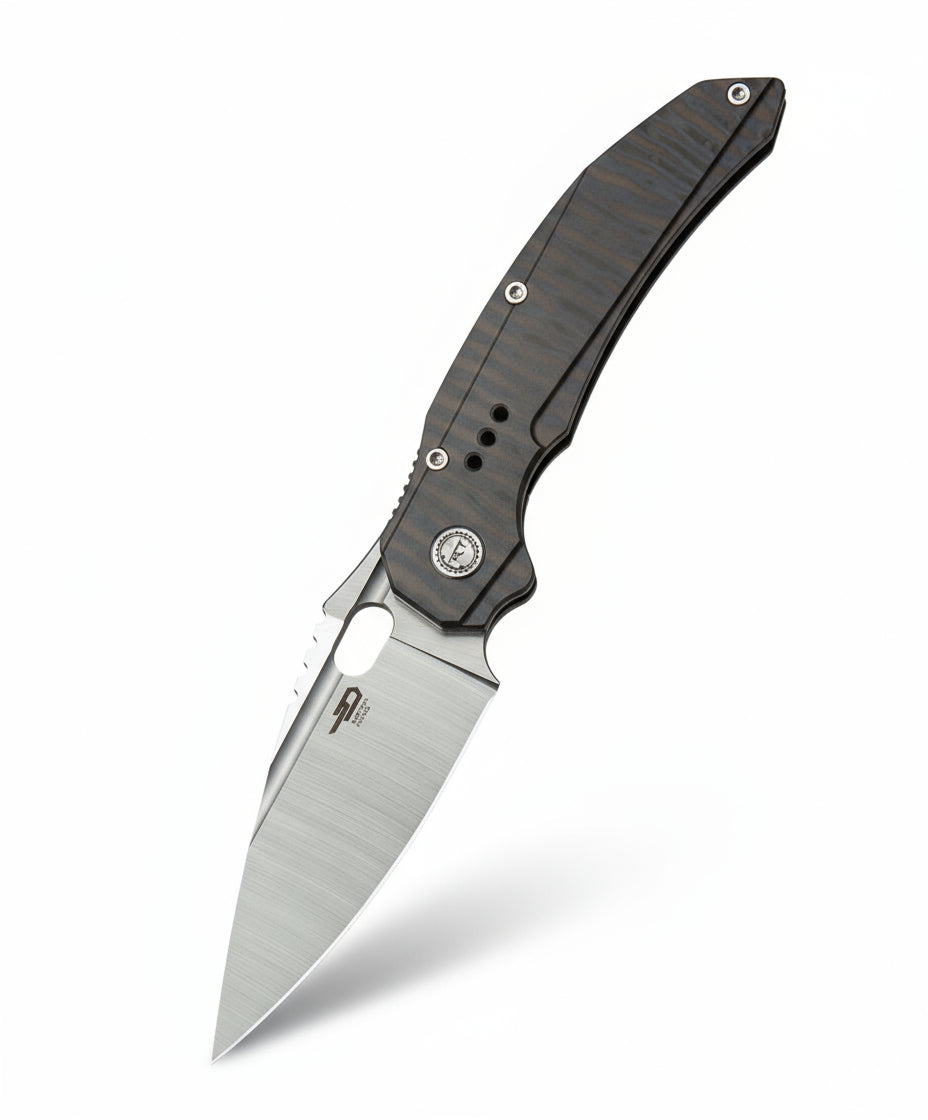 Bestech Exploit BT2005D CPM-S35VN Blade Titanium Handle Frame Lock Folding Knife