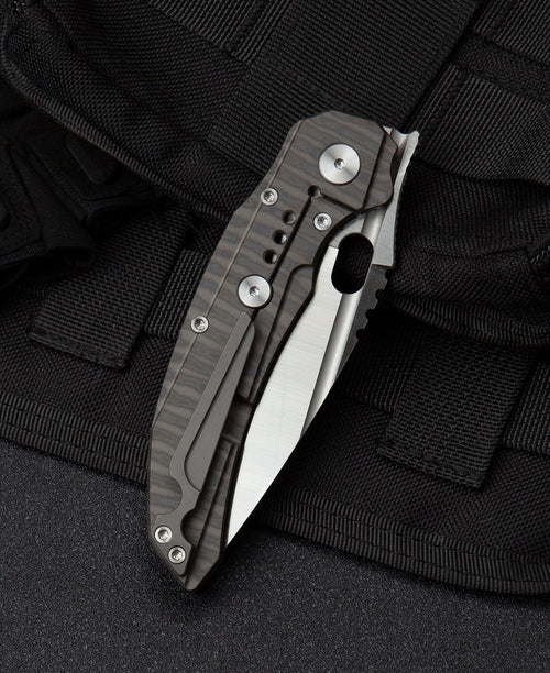Bestech Exploit BT2005D CPM-S35VN Blade Titanium Handle Frame Lock Folding Knife