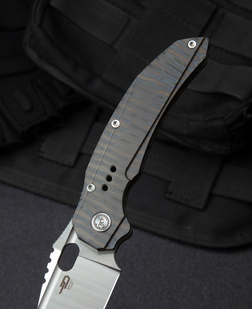 Bestech Exploit BT2005D CPM-S35VN Blade Titanium Handle Frame Lock Folding Knife