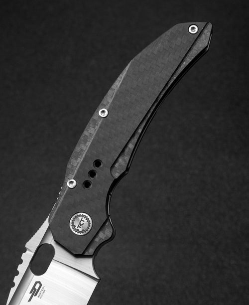 Bestech Exploit BT2005E CPM-S35VN Blade Titanium+Carbon Fiber Handle Frame Lock Folding Knife