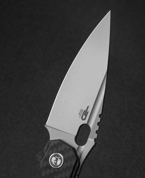 Bestech Exploit BT2005F CPM-S35VN Blade Titanium+Carbon Fiber Handle Frame Lock Folding Knife