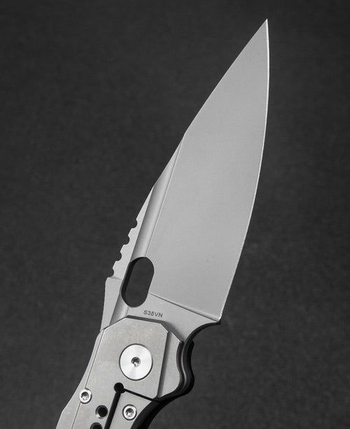 Bestech Exploit BT2005F CPM-S35VN Blade Titanium+Carbon Fiber Handle Frame Lock Folding Knife