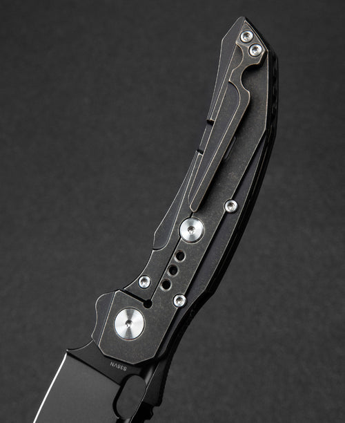 Bestech Exploit BT2005G CPM-S35VN Blade Titanium+Carbon Fiber Handle Frame Lock Folding Knife